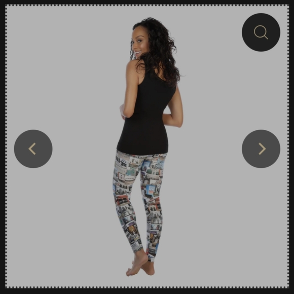 SkinnyTees Detroit Leggings - Picture 3 of 9